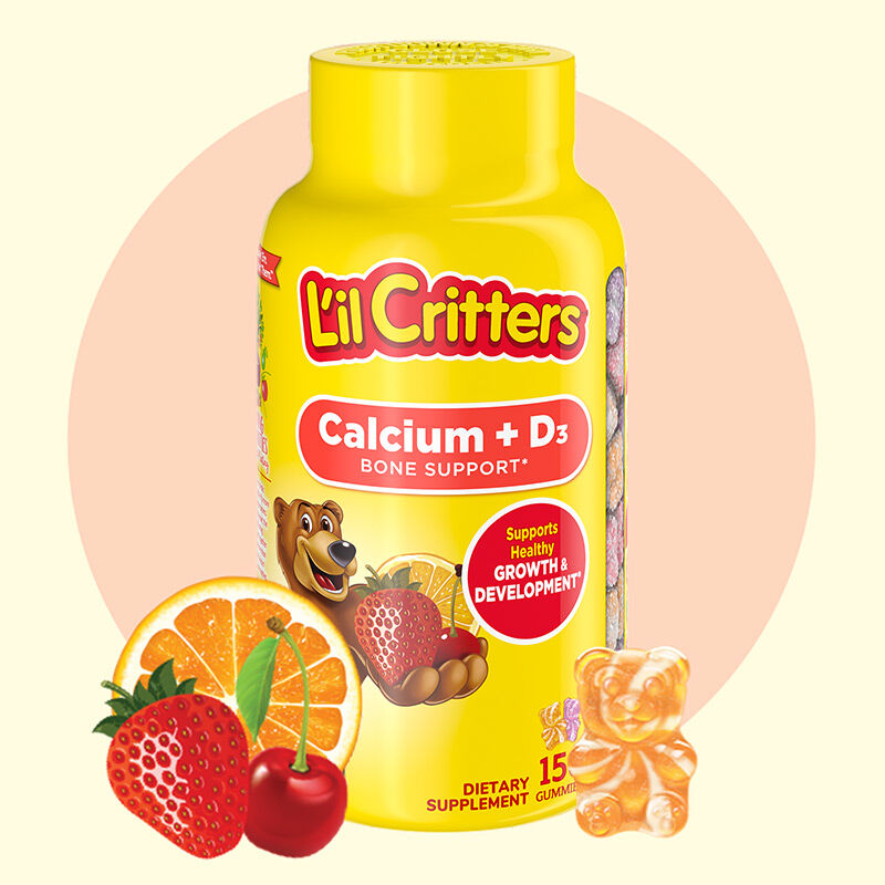 Calcium + D3 Supplement Gummy